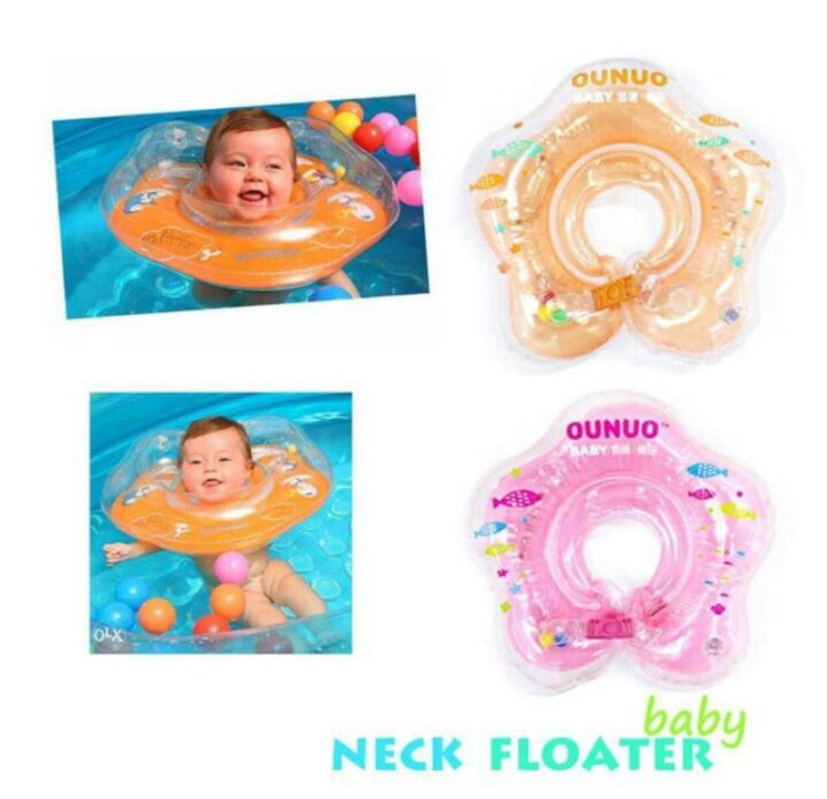 Baby swimming best sale neck ring