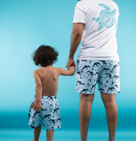 Kids’ Swimming Shorts Dolphins-Print