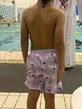 Kids' Swimming Shorts Flamingos-Print