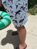 Kids’ Swimming Shorts Dolphins-Print